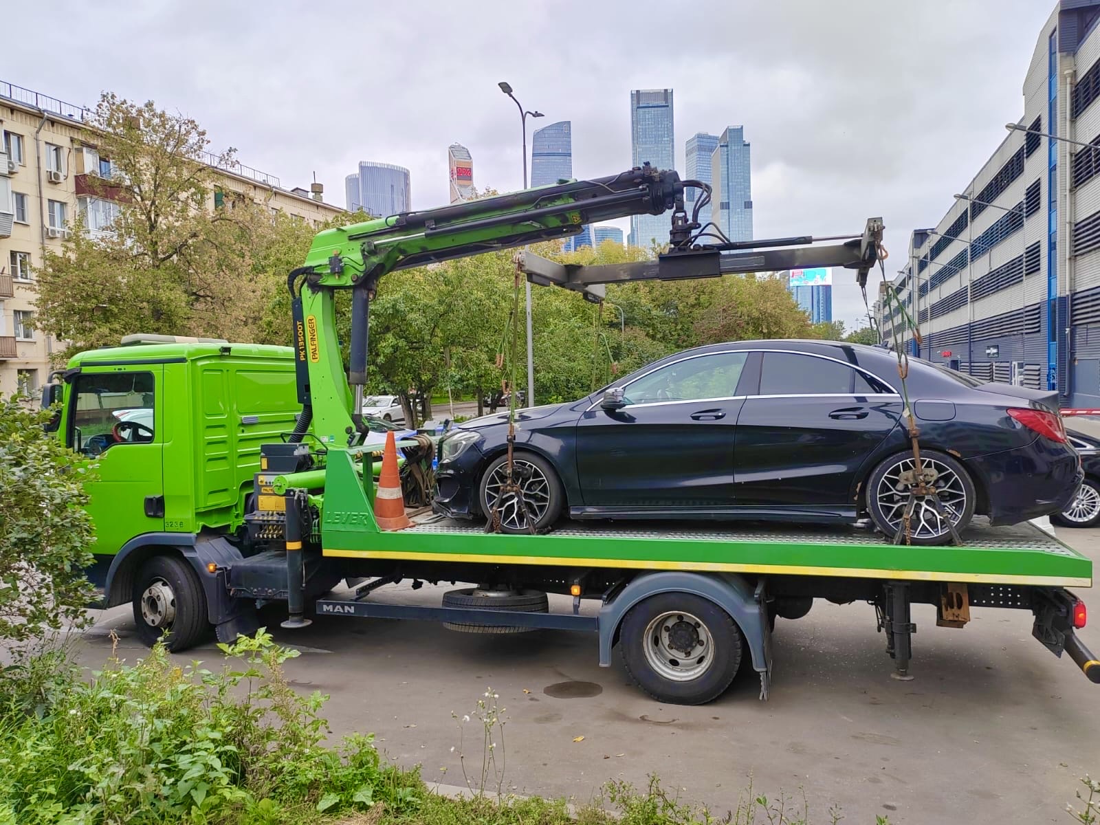 Эвакуация после ДТП