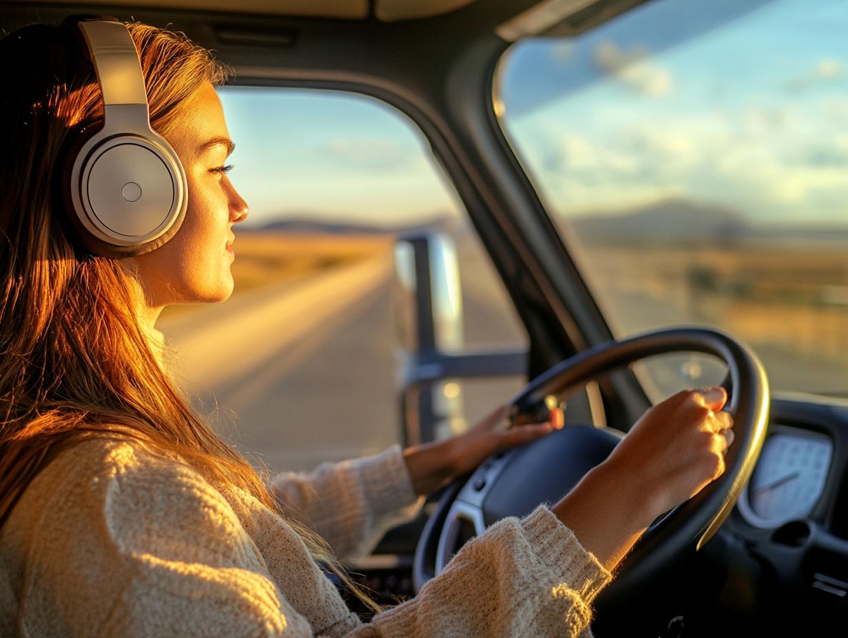 Enhance Your Driving Experience with the TOP 3 Headphones for Truck Drivers