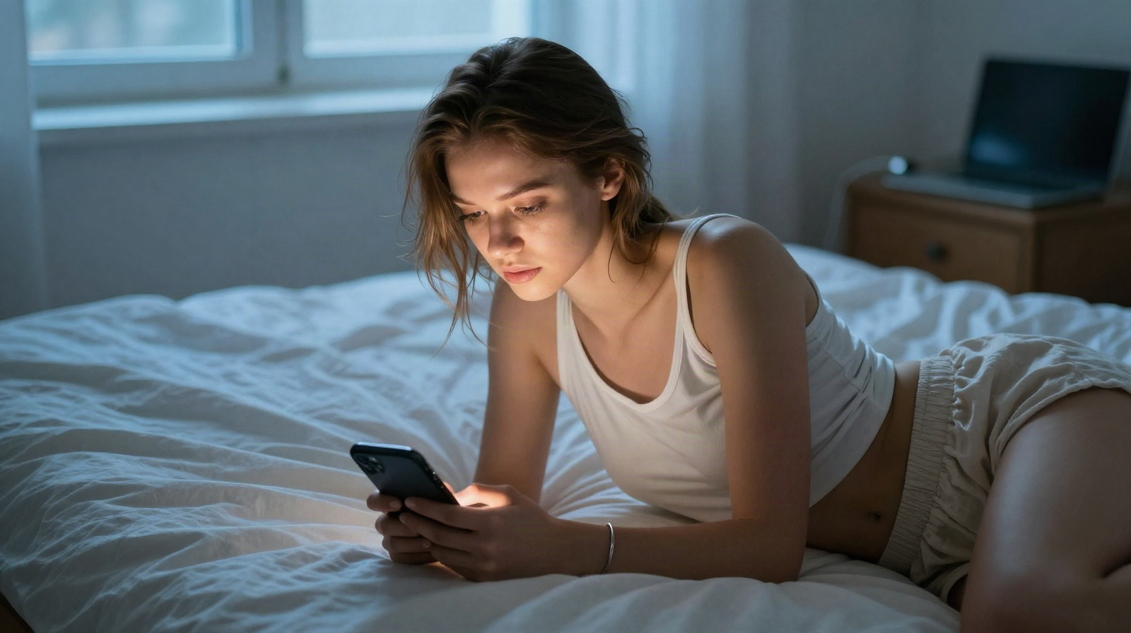 Illustration accompanying the guide to virtual sex in long-distance relationships