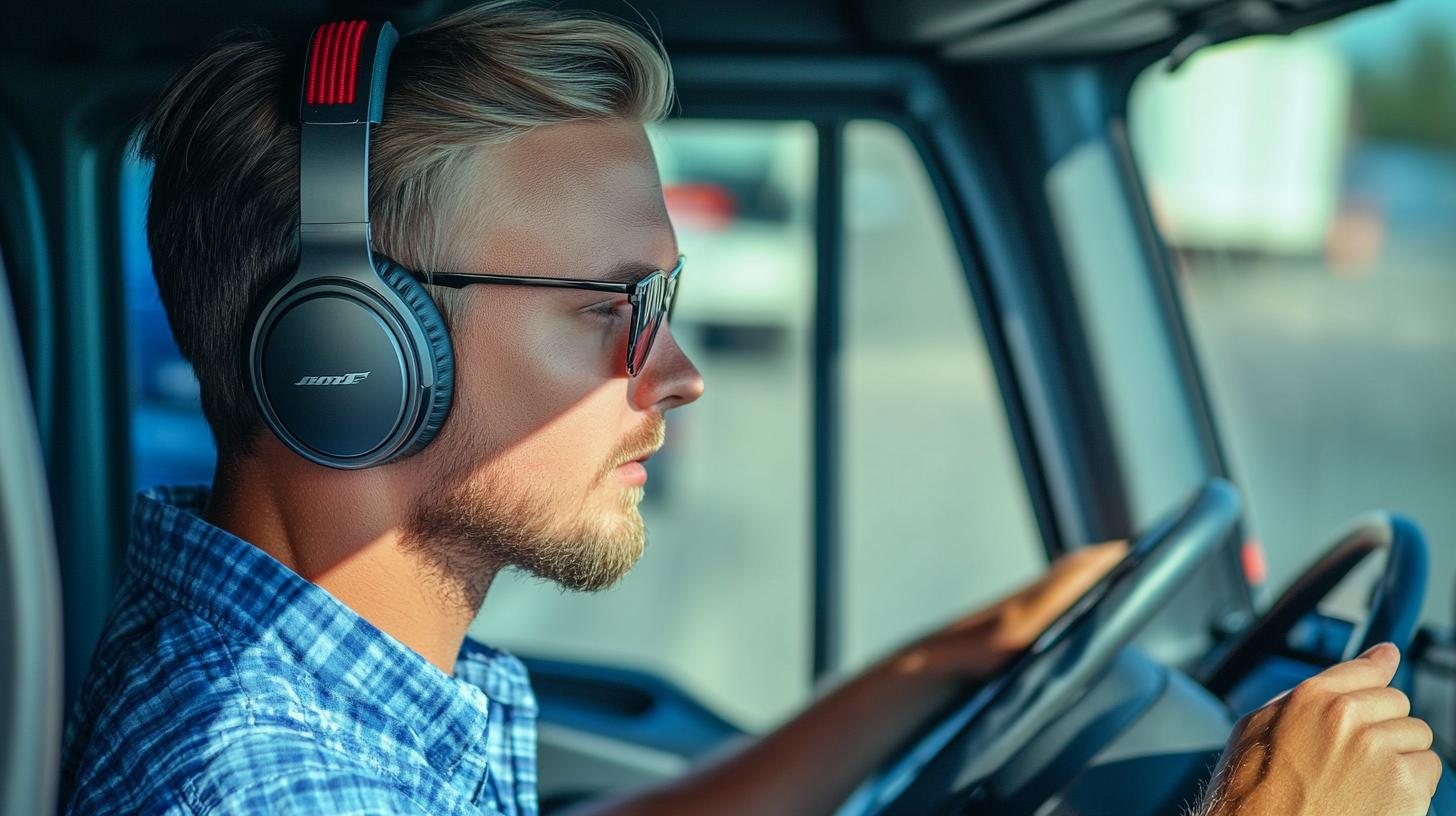 Discover the TOP 3 Headphones for Truck Drivers