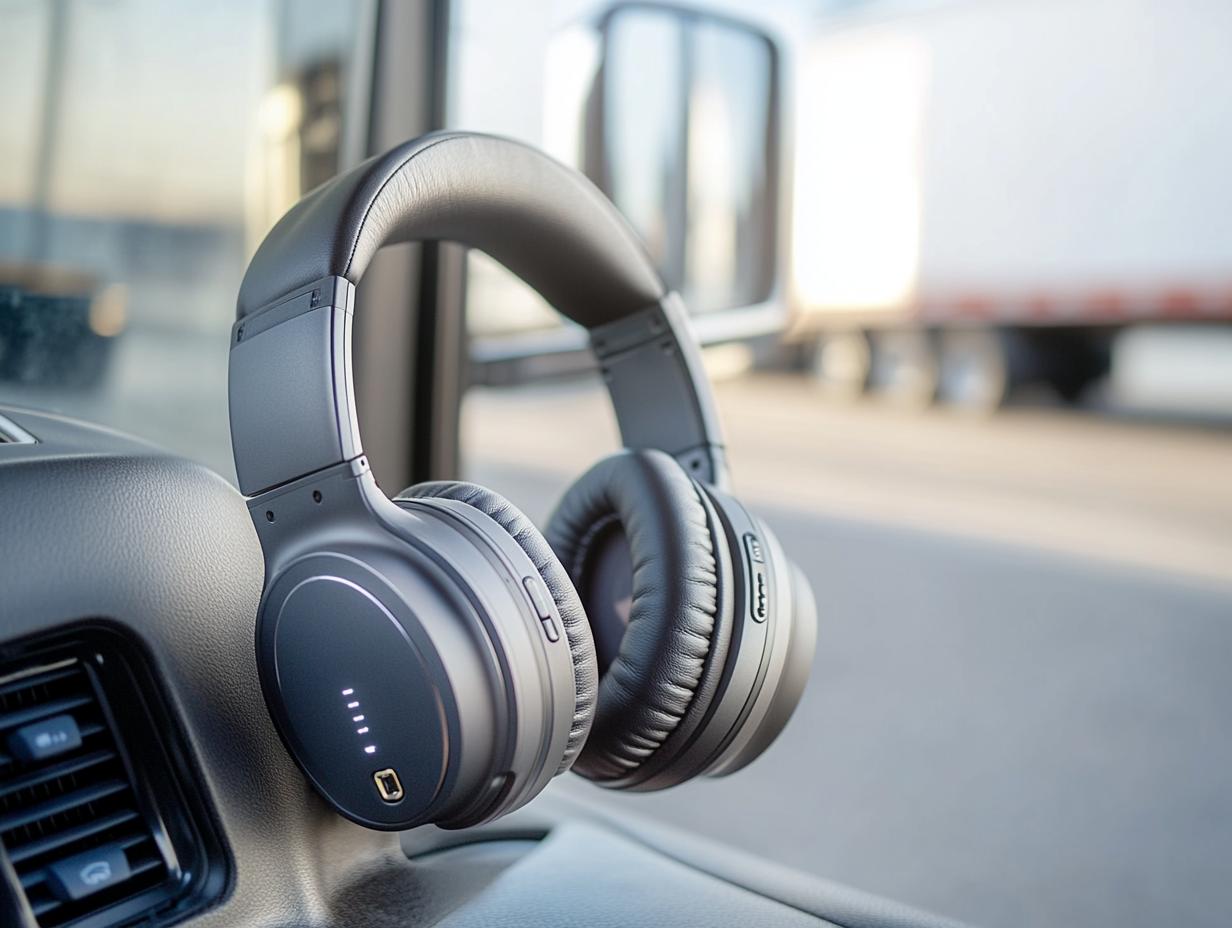 Enhance Your Driving Experience with the TOP 3 Headphones for Truck Drivers