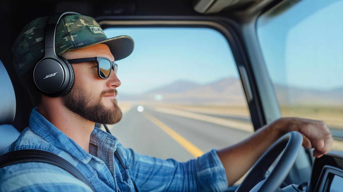 Discover the TOP 3 Headphones for Truck Drivers